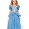Blaue Schneeprinzessin Kinderkostüm
