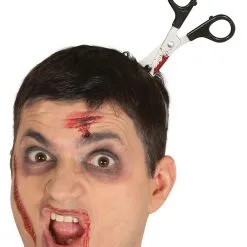 Halloween Haarreif Mit Blutiger Schere