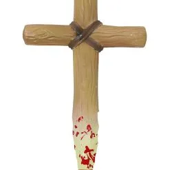 Kreuz Pfahl Blutig Als Spielzeugwaffe