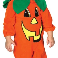 Oranges Kürbis Babykostüm