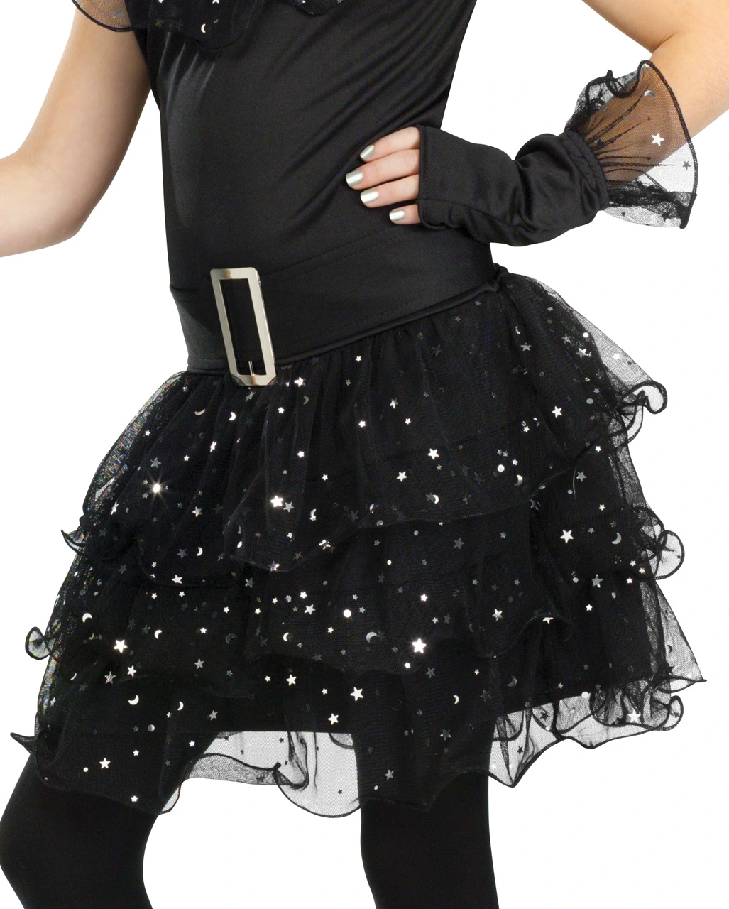 Glitter Hexe Mädchenkostüm – Bild 4