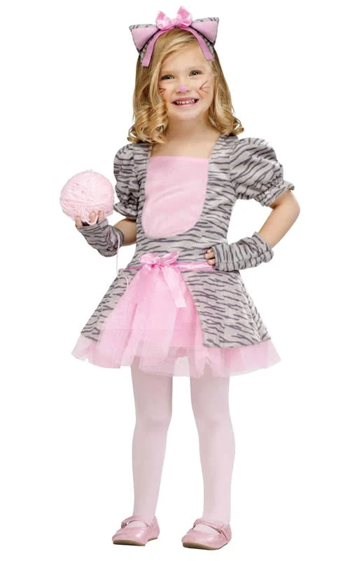 Kleinkinderkostüm Süßes Graues Kätzchen