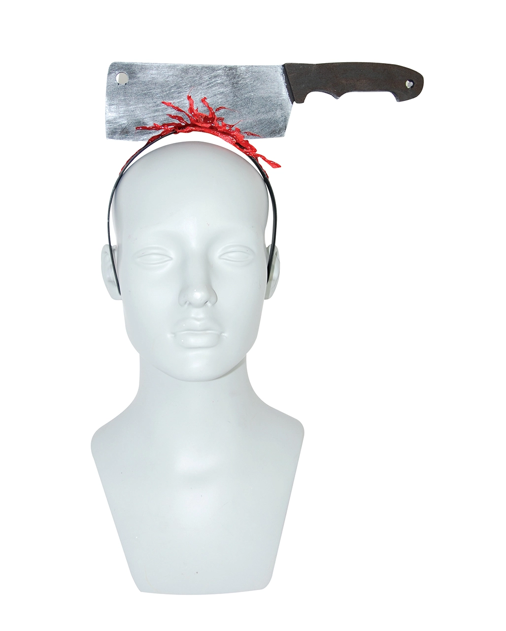 Blutiger Haarreif Mit Schlachterbeil