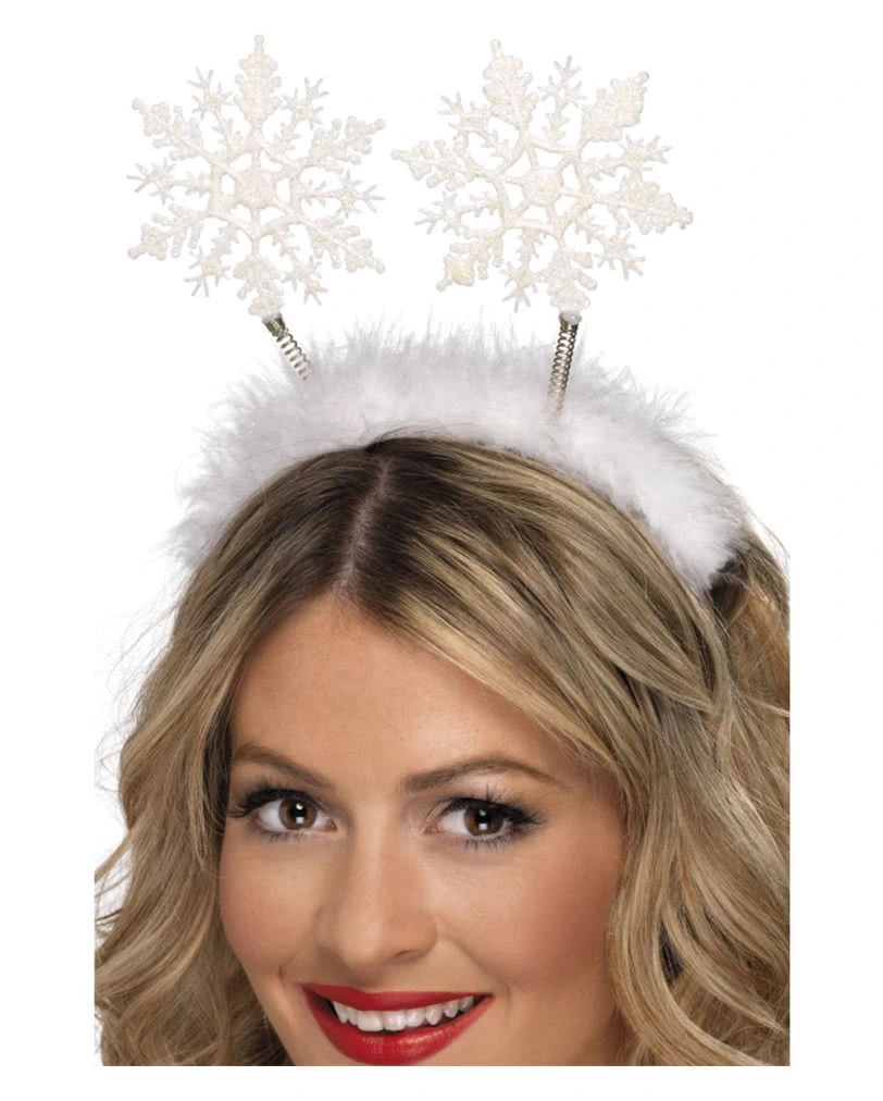 Schneeflocken Auf Haarreif