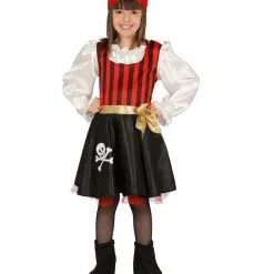 Kleine Freibeuterin Mädchenkostüm