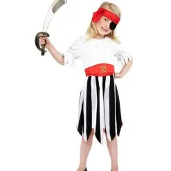 Süße Piratin Kinderkostüm