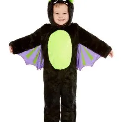 Flauschiger Fledermaus Onesie Für Kinder