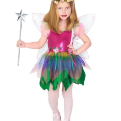 Regenbogen Fee Kinderkostüm