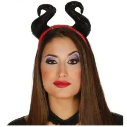 Teufels Haarreif Mit Hörnern