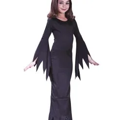 Madame Morticia Mädchenkostüm M