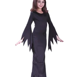 Madame Morticia Mädchenkostüm L