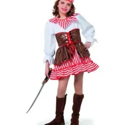 Seeräuberbraut Kinderkostüm