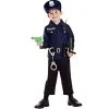 7-tlg. Polizei Kleinkinderkostüm 96-160 Cm