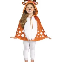 Rehlein Kostümponcho Mit Geweih