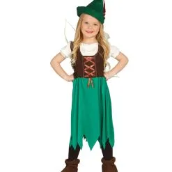 Süßes Bogenschützin Mädchenkostüm