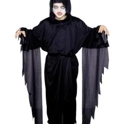 Totengräber Kinderkostüm Mit Kapuze