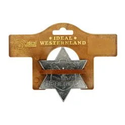 Antiker Sheriff Stern Aus Metall