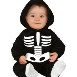 Knochen Plüsch Kleinkinder Kostüm Mit Kapuze