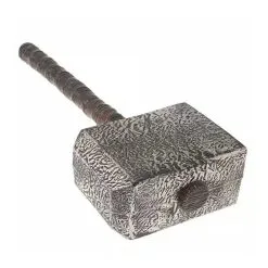 Thor Hammer Silberfarben