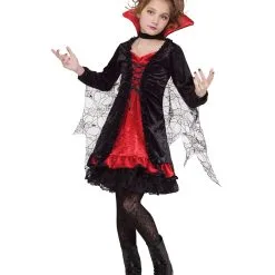 Vampir Kinder Kostümkleid Mit Spitze